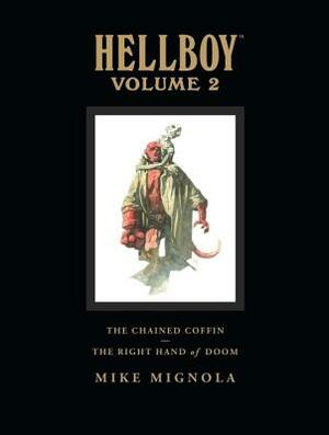 Hellboy Library Edition Volume 2: The Chained Coffin and the Right Hand of Doom by Mike Mignola