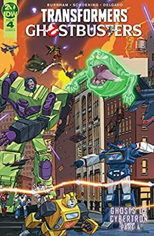 Transformers/Ghostbusters #4 by Erik Burnham, Dan Schoening