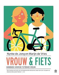 Vrouw en fiets by Nynke de Jong