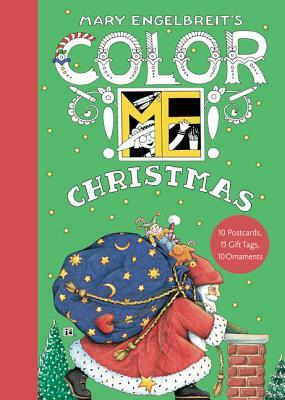 Mary Engelbreit's Color Me Christmas Book of Postcards by Mary Engelbreit