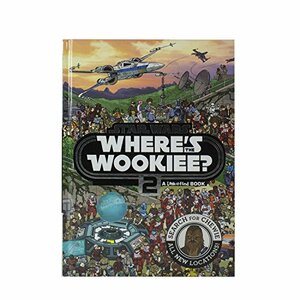 Star Wars Where's The Wookiee? 2 Look and Find Hardcover Book by Ulises Fariñas