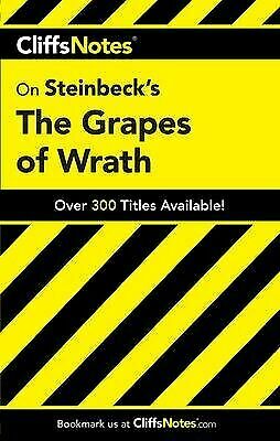 CliffsNotes on Steinbeck's The Grapes of Wrath by John Steinbeck, CliffsNotes, Kelly McGrath Vlcek