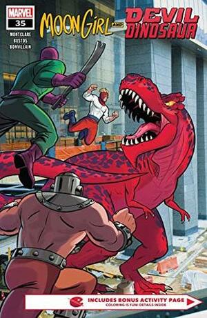 Moon Girl and Devil Dinosaur (2015-) #35 by Brandon Montclare, Natacha Bustos