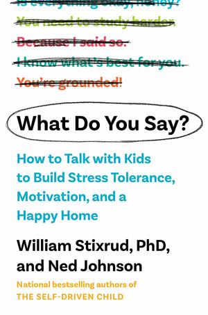What Do You Say?: How to Talk with Kids to Build Stress Tolerance, Motivation, and a Happy Home by Edward Suffern Johnson, Bill Stixrud, Ned Johnson