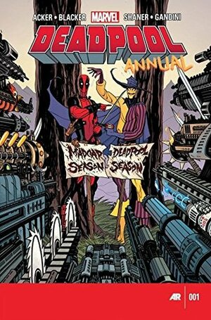 Deadpool (2012) Annual #1 by Stanley "Artgerm" Lau, Ben Blacker, Ben Acker, Tradd Moore