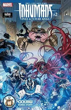 Inhumans: Once and Future Kings #2 by Nick Bradshaw, Gustavo Duarte, Christopher J. Priest, Ryan North, Phil Noto