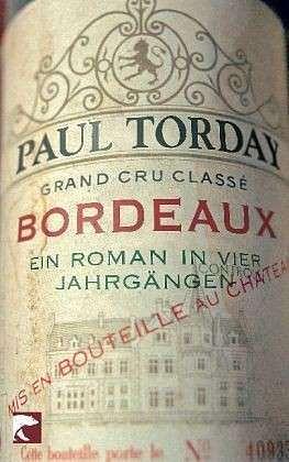 Bordeaux: ein Roman in vier Jahrgängen by Paul Torday