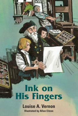 Ink on His Fingers by Louise Vernon