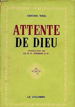 Attente de dieu by Simone Weil