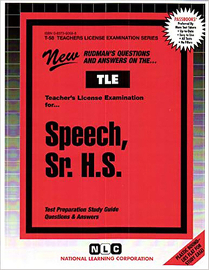 Speech, Sr. H.S.: Passbooks Study Guide by National Learning Corporation