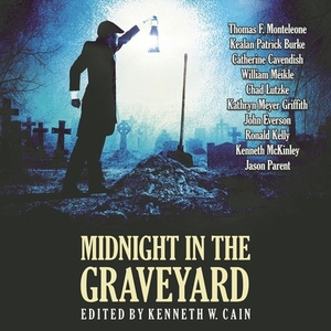 Midnight in the Graveyard by Chad Lutzke, John Everson, Thomas F. Monteleone