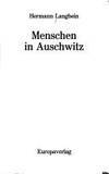 Menschen in Auschwitz by Hermann Langbein
