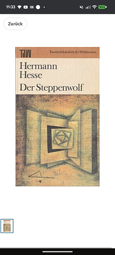 Der Steppenwolf by Hermann Hesse