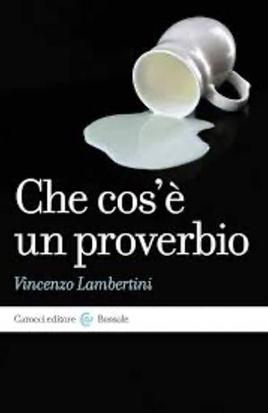 Che cos'è un proverbio by Vincenzo Lambertini