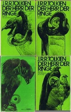 Der Herr der Ringe - 3 Bände im Schuber. Die Gefährten - Die zwei Türme - Die Rückkehr des Königs by J.R.R. Tolkien