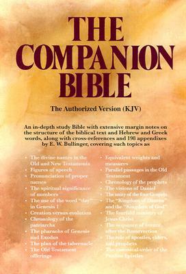 Companion Bible-KJV by E. W. Bullinger