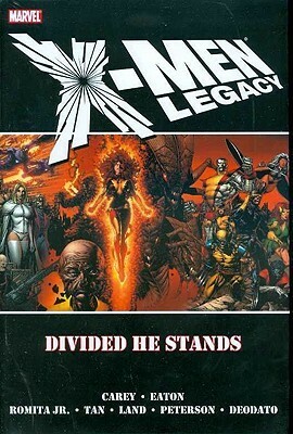 X-Men Legacy: Divided He Stands by John Romita Jr., Scot Eaton, Frank D'Armata, Greg Land, Jay Leisten, Rain Beredo, Brain Reber, Billy Tan, Christina Strain, Cory Petit, Dave Meikis, Brandon Peterson, Klaus Janson, John Dell, Mike Deodato Jr., Mike Carey, Andrew Hennessy, John Rauch