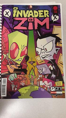 Invader Zim Issue 49 by Sam Logan, Warren Wucinich, Marie-Laure Angermann, Meghan Casey, Fred C. Stresing, Michole Miller