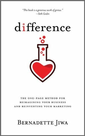 Difference: The one-page method for reimagining your business and reinventing your marketing by Bernadette Jiwa