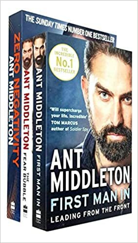 Ant Middleton Collection 3 Books Set by The Fear Bubble by Ant Middleton, Ant Middleton