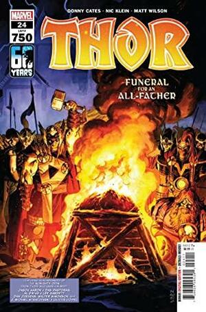 Thor (2020-) #24 by Nic Klein, Donny Cates, Dan Jurgens, Dan Jurgens, Walt Simonson, Walt Simonson, J. Michael Straczynski, J. Michael Straczynski