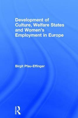 Development of Culture, Welfare States and Women's Employment in Europe by Birgit Pfau-Effinger