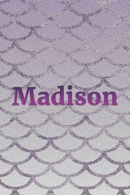 Madison: Writing Paper & Purple Mermaid Cover by Lynette Cullen