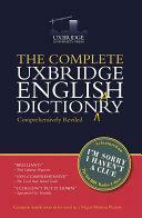 The Complete Uxbridge English Dictionary: I'm Sorry I Haven't a Clue by Jon Naismith, Barry Cryer, Tim Brooke-Taylor, Graeme Garden