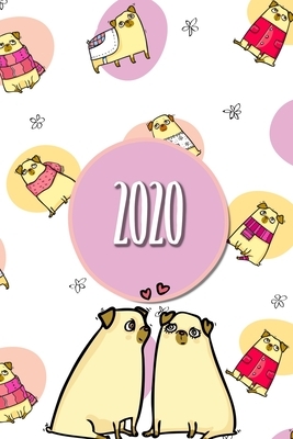 2020: My personal organizer 2020 with Cute Animal Dog Design - personal organizer 2020 - weekly calendar 2020 - monthly cale by Andrew Price