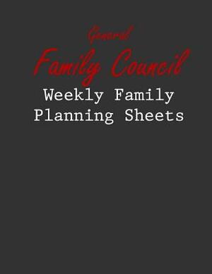 Family Council: Weekly Family Planning Sheets by Emma Wright