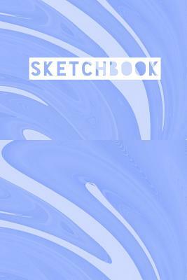Sketchbook: Abstract Liquid Marble Blue Design by Frasier Cheng-Binns