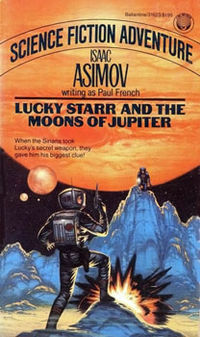 Lucky Starr and the Moons of Jupiter by Paul French, Isaac Asimov, Giuseppe Lippi