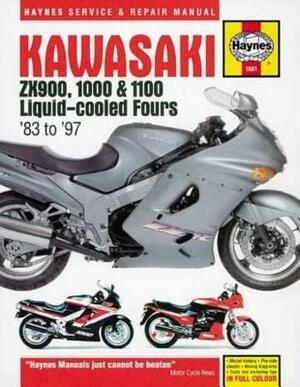 Kawasaki Zx900, 1000 & 1100 Ninjas, '83-'97 by Haynes Publishing