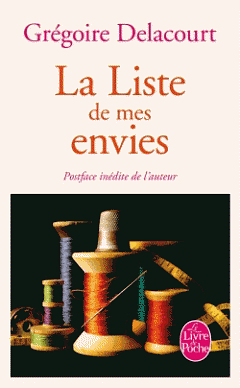 La Liste de mes envies by Grégoire Delacourt