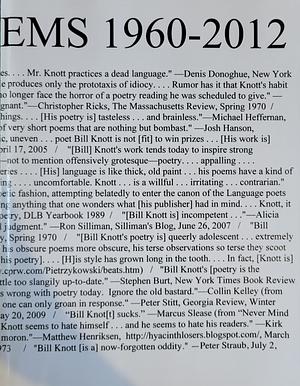 Collected Poems 1960–2012 by Bill Knott