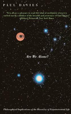 Are We Alone PB by Paul Davies, P. C. W. Davies