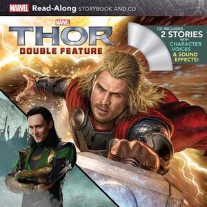 Thor Double Feature Read-Along Storybook and CD [With Audio CD] by Marvel Press Book Group