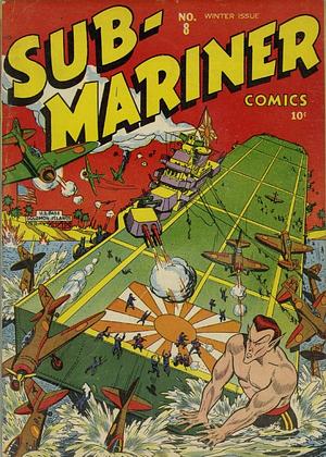 Sub-Mariner Comics #8 by Kermit Jaediker