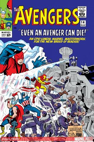 Avengers #14 by Larry Lieber, Larry Ivie, Stan Lee