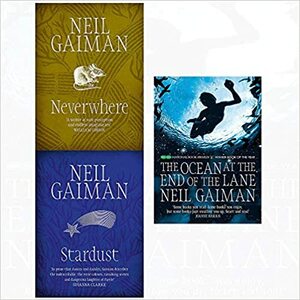Ocean at the end of the lane and neverwhere and stardust 3 books collection set by Neil Gaiman
