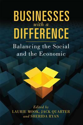 Businesses with a Difference: Balancing the Social and the Economic by Laurie Mook, Sherida Ryan, Jack Quarter