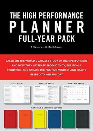 High Performance Planner Full-Year Pack: 6 Planners = 12-Month Supply by Brendon Burchard