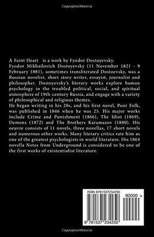 A Faint Heart by Fyodor Dostoevsky