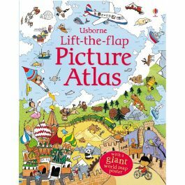 Lift-The-flap Picture Atlas by Alex Frith