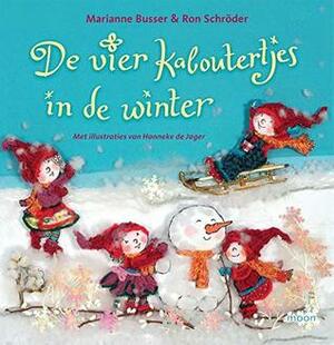 De vier kaboutertjes in de winter by Marianne Busser, Ron Schröder