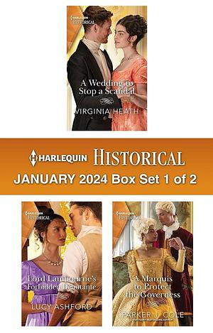 Harlequin Historical January 2024 - Box Set 1 of 2 by Virginia Heath, Parker J. Cole, Lucy Ashford