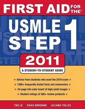 First Aid for the USMLE Step 1: A Student-To-Student Guide by Tao T. Le, Vikas Bhushan