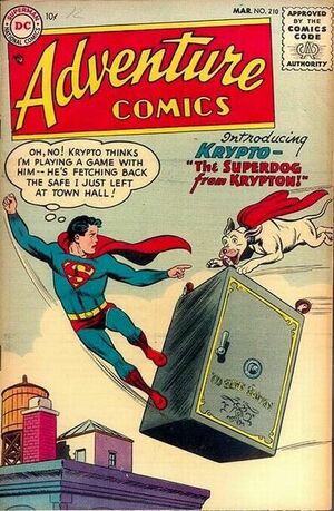 Adventure Comics #210 (1938-2011) by Otto Binder