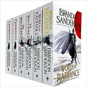 The Stormlight Archive Series 6 Books Collection Set by Brandon Sanderson (Words of Radiance Part 1 & 2, The Way of Kings Part 1 & 2 & Oathbringer Part 1 & 2) by Brandon Sanderson