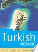 Turkish: A Rough Guide Dictionary Phrasebook by Lexus